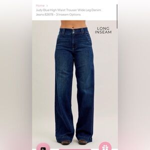 Judy Blue Dark Blue Flare Jeans